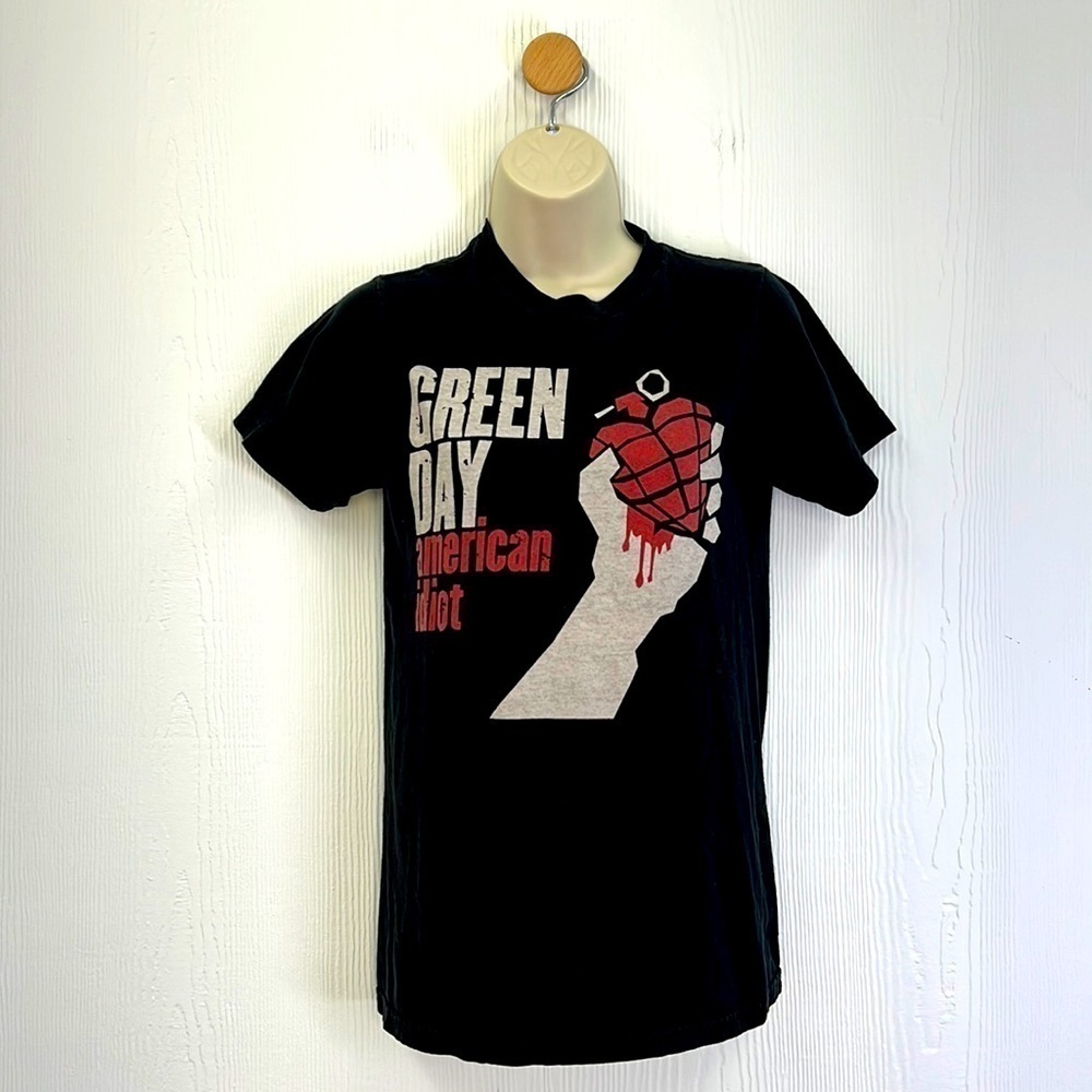 Bay Island - Vintage Green Day American Idiot Graphic T Shirt Size Small